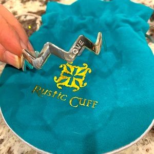 RUSTIC CUFF LOVE BRACELET